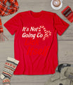 It's Not Going To Lick Itself Adult Short Sleeve Funny Christmas T-Shirt