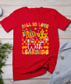 Fall In Love With Learning Funny Teacher Autumn Pumpkin T-Shirt