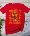 Thankful For My Patients Shirt Funny Nurse Thanksgiving T-Shirt