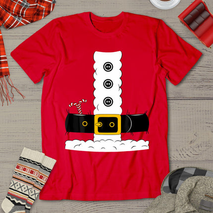 Christmas Shirt Santa Claus Suit Adult Men Women Kids Shirt T-Shirt