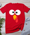 Thanksgiving Turkey Face Matching Family Costume Cute Kids T-Shirt