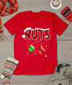 Chest Nuts Funny Matching Chestnuts Christmas Couples Nuts T-Shirt