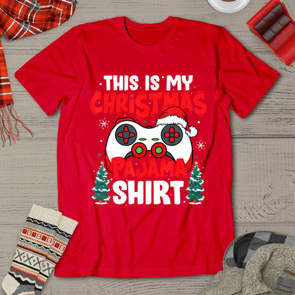 This Is My Christmas Pajama Video Game Gamer Boys Teens T-Shirt