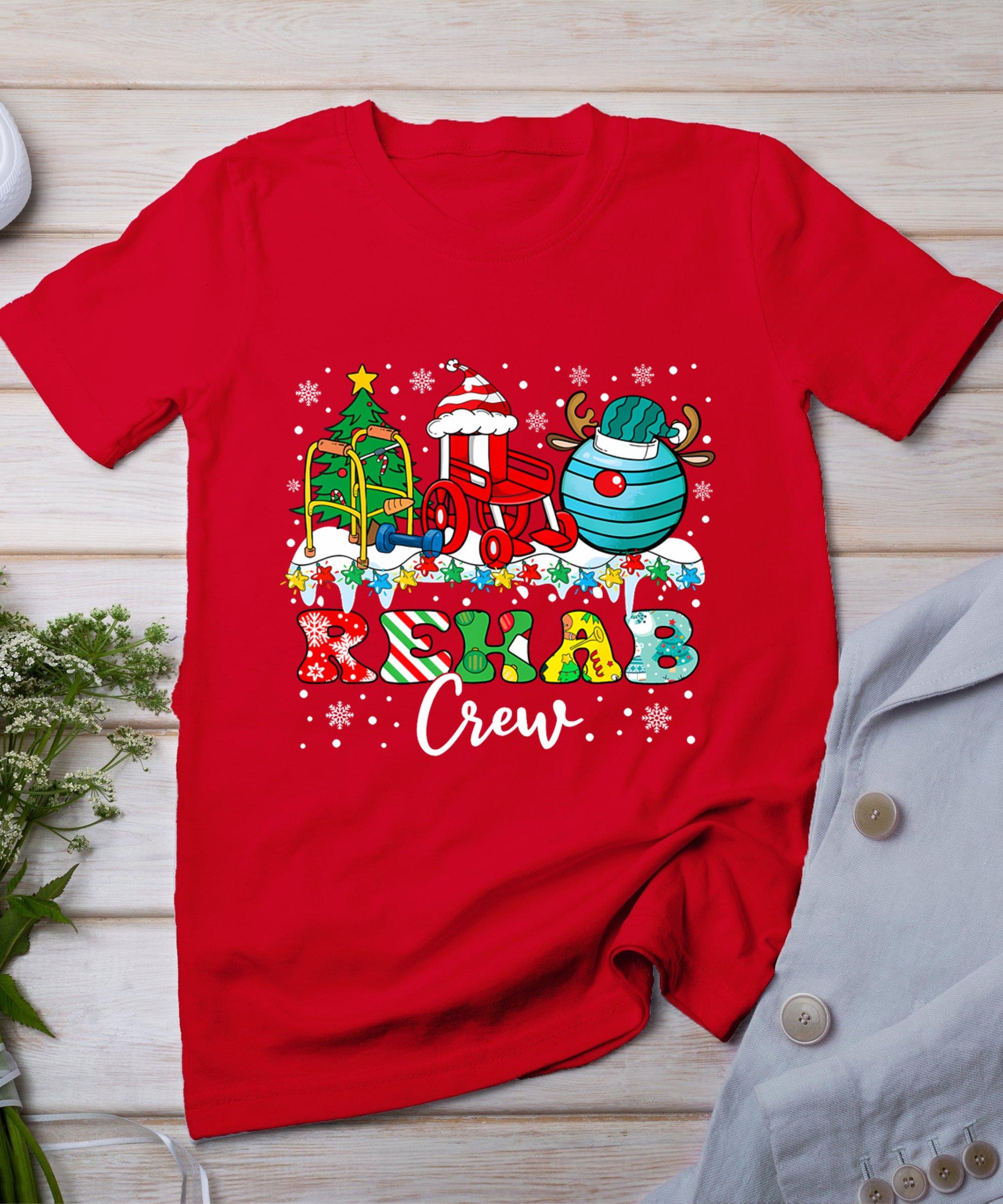 Retro Icu Nurse Christmas Gingerbread Did You Try Icing It T-Shirt