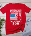 American Proud Veteran Son Veterans Day Memorial Day T-Shirt