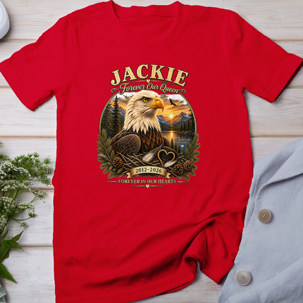 Jackie and Shadow Eagle Family Nature T-Shirt