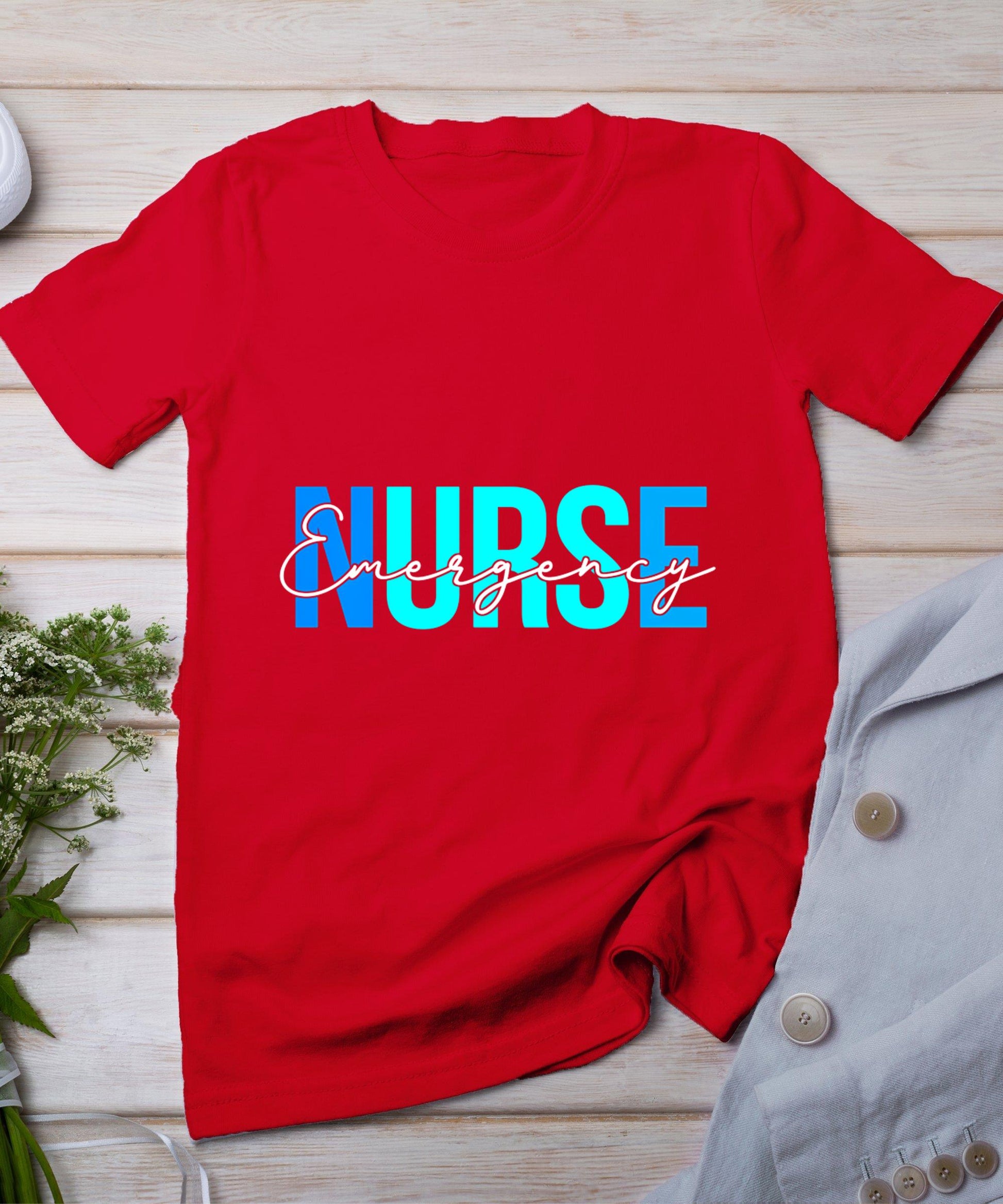 Nursing Thanksgiving Day Stethoscope Fall Nurse T-Shirt