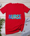 Nursing Thanksgiving Day Stethoscope Fall Nurse T-Shirt