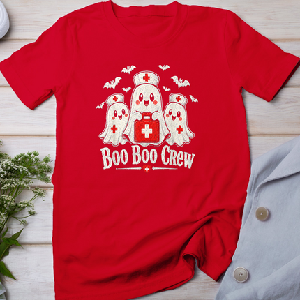 Nurse Halloween Shirts Boo Boo Crew Ghost Squad T-Shirt