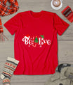 Best Believe Christmas Pajama Shirt Ever Xmas Family Funny T-Shirt