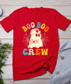 Boo Boo Crew Nurse Halloween Ghost Nurse Nursing Scrub Women T-Shirt