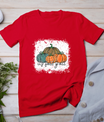 Bleached Leopard Pumpkin Autumn Its Fall Yall Thanksgiving T-Shirt