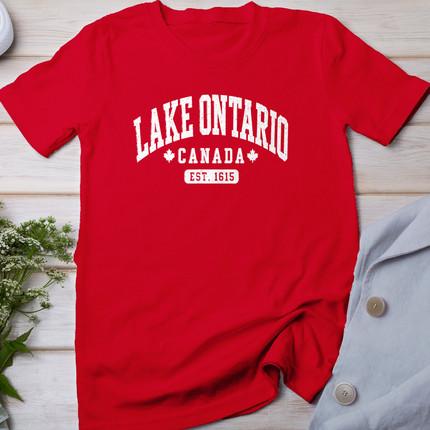 Lake Ontario Canada Vintage EST 1615 Canadian Pride T-Shirt