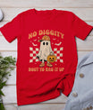 Halloween Ghost No Diggity Bout To Bag It Up T-Shirt