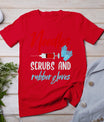 Phlebotomist Needles Scrubs Gloves Phlebotomy Tech Nurse T-Shirt