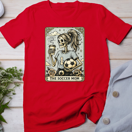 Soccer Mom Tarot Card, Vintage Halloween Soccer Mama T-Shirt