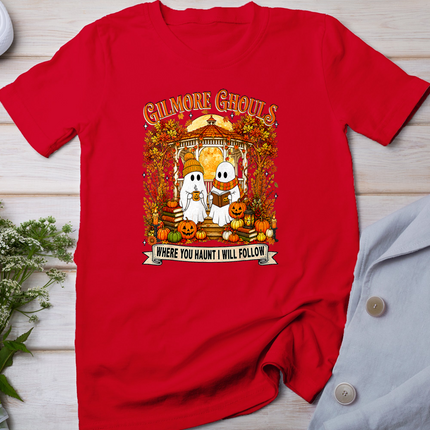 Gilmore Ghouls Where You Haunt I Will Follow Ghost Halloween T-Shirt