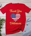 Veterans Day With American Flag For Men Dad Women Kids T-Shirt