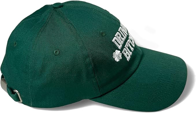 St Patricks Day hat Green Baseball Cap Shamrock Embroidered for Man Women Funny